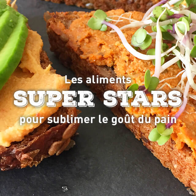 Ingrédients vedettes pour de savoureuses tartinades!