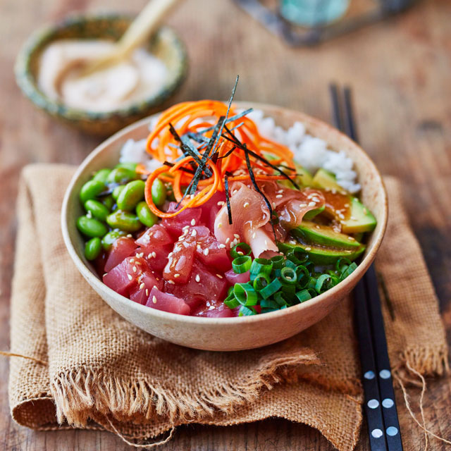 'Faites la part belle au poisson avec les poke bowls!